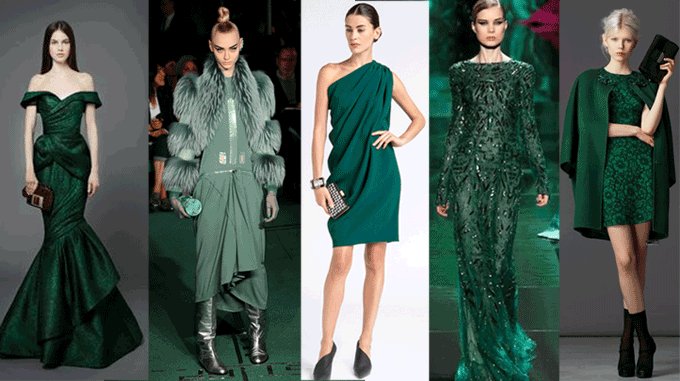 emerald fashion trend fall 2014