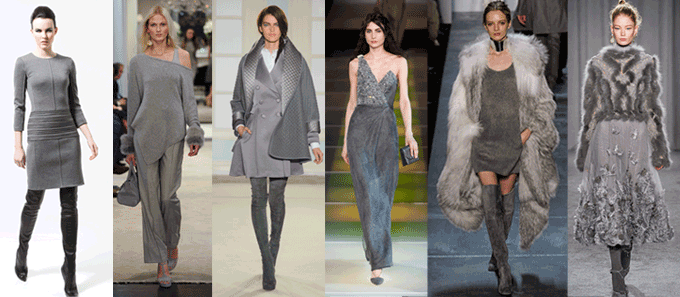 fall 2014 fashion trends; going gray