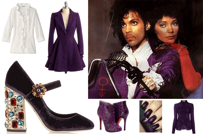 prince purple rain shoes