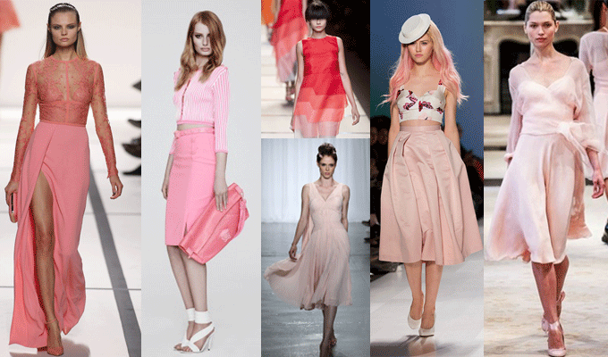 Pink Fashion for spring 1014