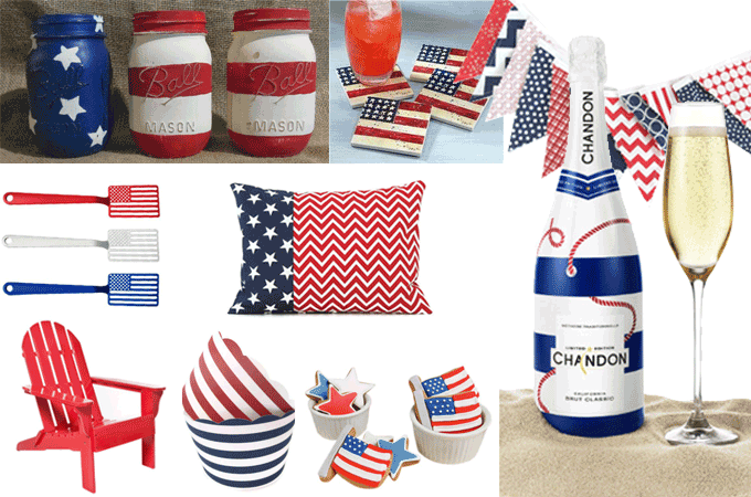 July 4 party supplies