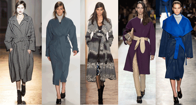 robe coats fall 2014 fashion trends