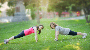 mother daughter weight loss